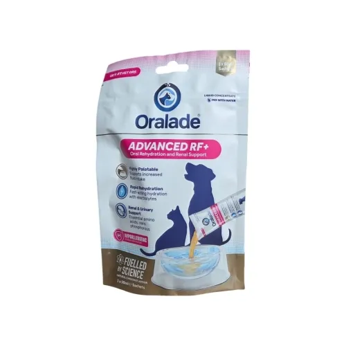ORALADE ADVANCED RF+ ORS KONCENTRĀTS 50ML N3 SUŅIEM/KAĶIEM - Produkta attēls 