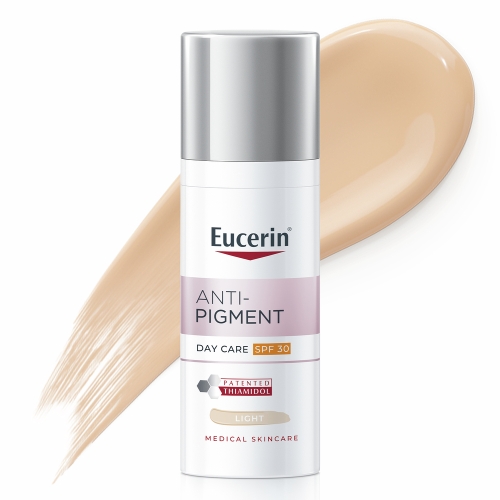 Product image of Eucerin Anti-Pigment tonējošais sejas krēms ar SPF 30 tumšo plankumu mazināšanai, gaišs tonis, 50 ml