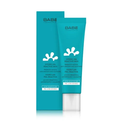 BABĒ Facial 24h mitrinošs krēms jūtīgai ādai, 50ml - Produkta attēls 