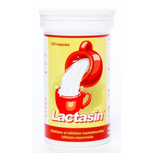 LACTASIN KAPSULAS N100 (LACTRASE 3300 FCC)