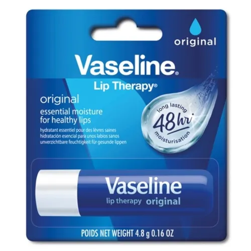 VASELINE Original lūpu balzams, 4,8 g.