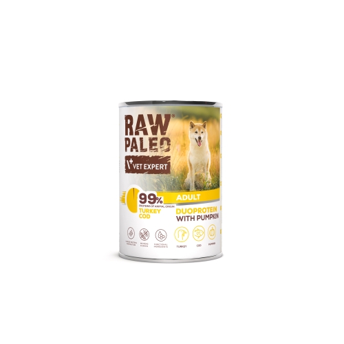RAW PALEO SUŅU KONS TĪTARS/MENCA 400G