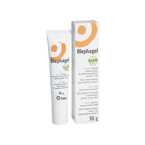 BLEPHAGEL gels plakstiņu un skropstu higiēnai, 30 g