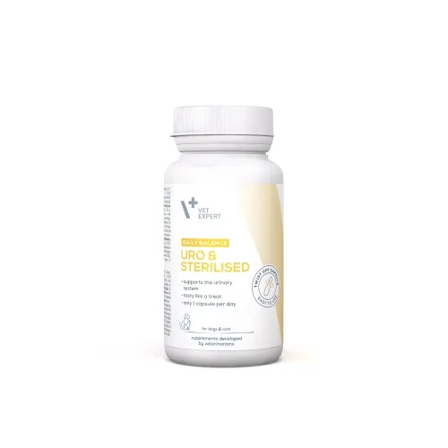 Product image of VE Daily Balance Uro&Sterilised kapsulas suņiem/kaķiem N30