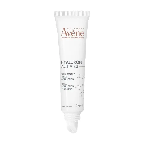 AVÈNE Hyaluron Activ B3 koriģējošs krēms acu zonai, 15ml