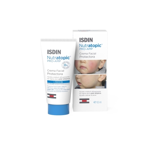 ISDIN Nutratopic krēms sejai, 50 ml - Produkta attēls 