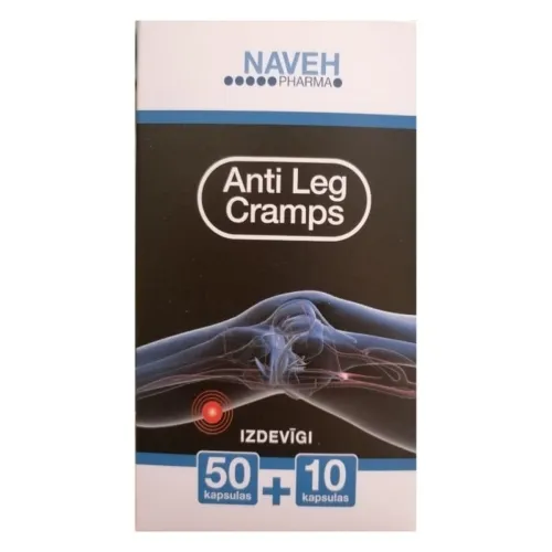 ANTI LEG Cramps kapsulas, 60 gab. - Produkta attēls 