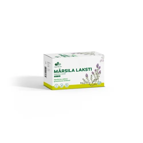 Product image of NATĒJA Mārsila laksti, zāļu tēja, 24 gab
