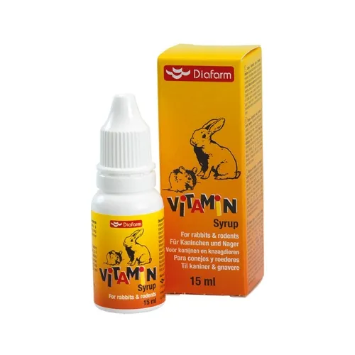Product image of Diafarm vitamīnu sīrups trušiem, grauzējiem 15ml