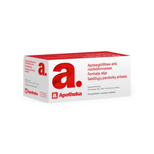 APOTHEKA Fenheļa tēja, 25 pac. - Produkta attēls 