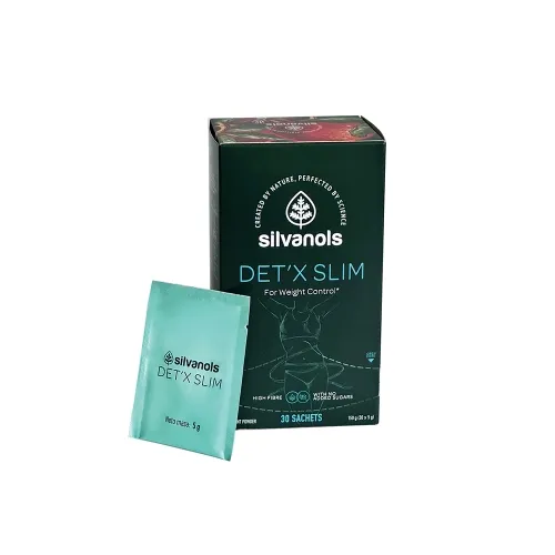 SILVANOLS Det'x Slim 5 g pulveris paciņās, 30 gab.