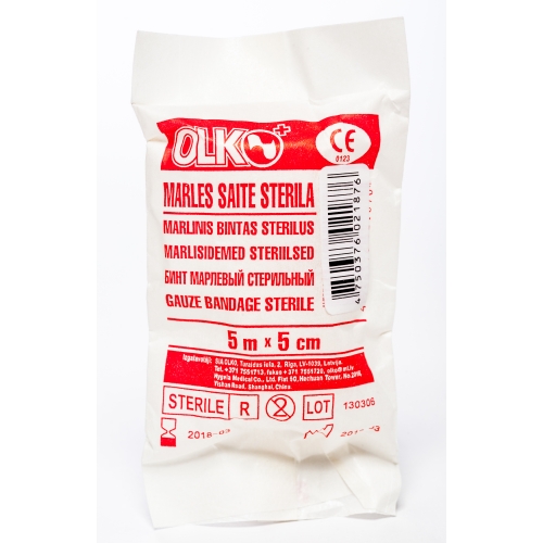 SAITE MARLES STERILA 5Mx5CM (OLKO)