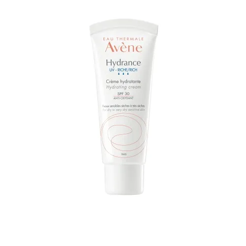 AVÈNE Hydrance UV Rich SPF30 krēms sausai sejas ādai, 40ml