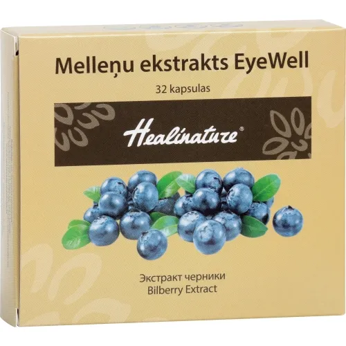 AP Healinature Melleņu ekstrakts EyeWell, kapsulas, 32gab