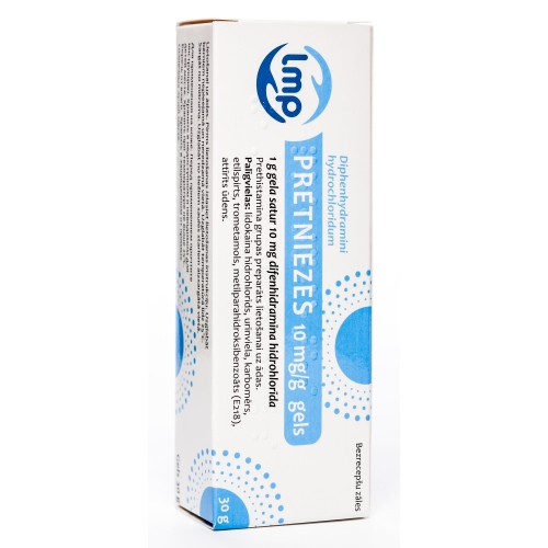 Product image of PRETNIEZES 10MG/G GELS 30G