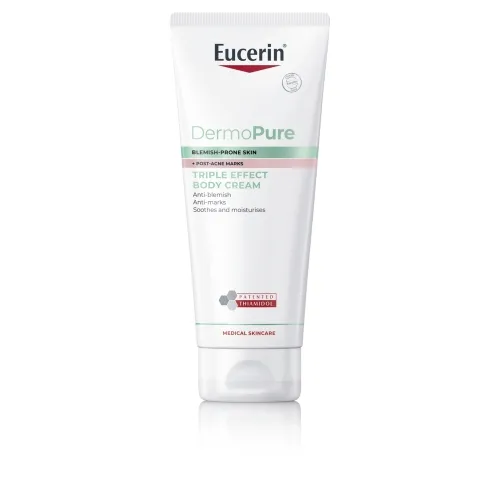 EUCERIN DermoPure Clinical koriģējošs ķermeņa krēms, 200 ml