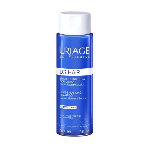 URIAGE D.S. Hair līdzsvarojošs matu šampūns, 200 ml
