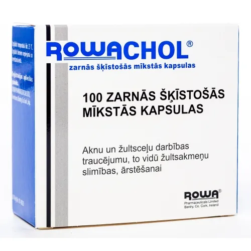 Product image of ROWACHOL kapsulas, 100 gab.
