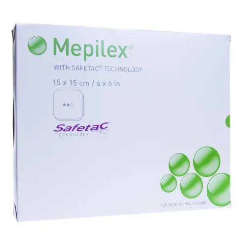 MEPILEX 15 x 15cm, sterils pārsējs, 5 gab.