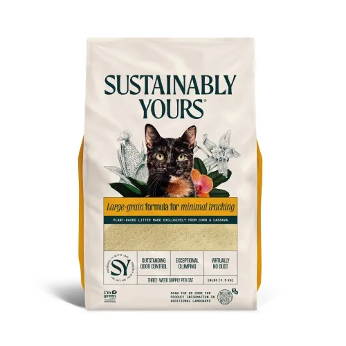 Sustainably Yours pakaiši kaķiem, lielgraudu formula 4.54kg - Produkta attēls 