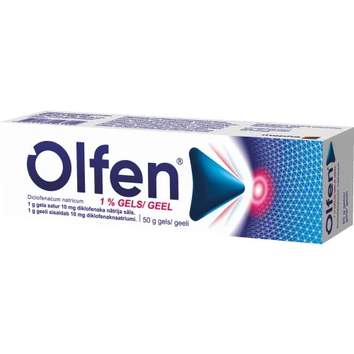 Product image of OLFEN 1 % gēls, 50 g.