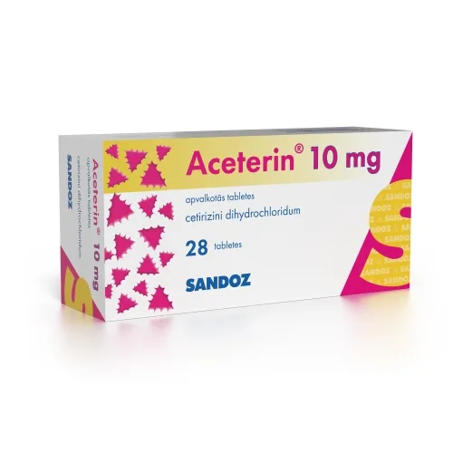 Product image of ACETERIN 10 mg tabletes, 28 gab