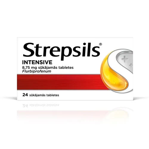 STREPSILS Intensive tabletes, 24 gab.