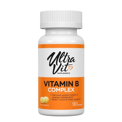ULTRAVIT Vitamin B Complex kapsulas, 90 gab. - Produkta attēls 