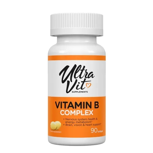 ULTRAVIT Vitamin B Complex kapsulas, 90 gab. - Produkta attēls 
