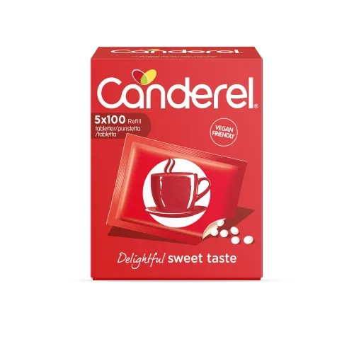 Canderel saldinātājs, 5 x 100 gab