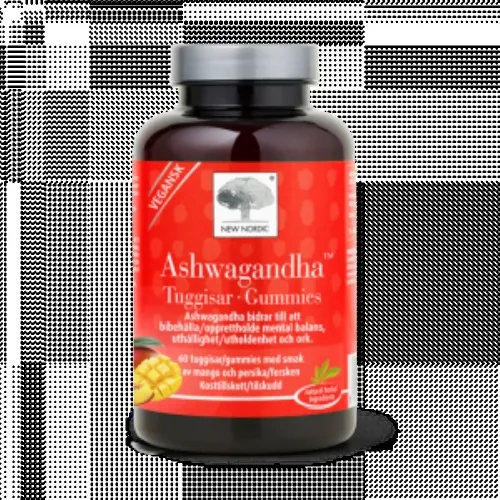 NEW NORDIC Ashwagandha Gummies pastilas, 60 gab. - Produkta attēls 