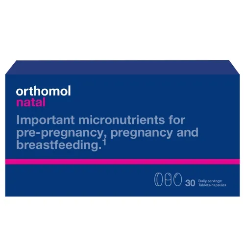 ORTHOMOL Natal (5 tabletes + 3 kapsulas), 30 gab. - Produkta attēls 