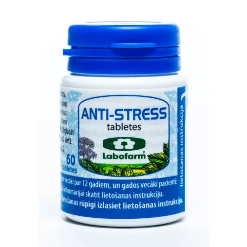 Product image of ANTI-STRESS TABLETES N60 PP PUDELĪTE