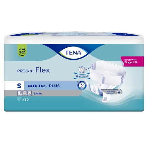 TENA Flex Plus jostiņbikses S izmērs, 30 gab - Produkta attēls 