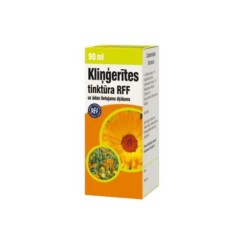 Product image of RFF Kliņģerītes tinktūra, 90 ml