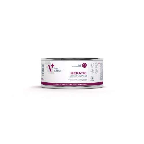 4T VD KAĶU HEPATIC KONS 100G - Produkta attēls 