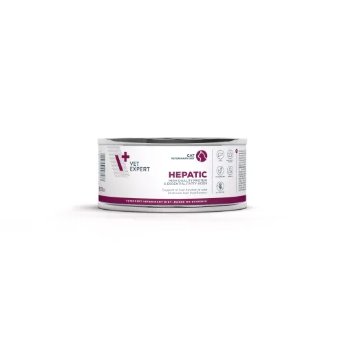 4T VD KAĶU HEPATIC KONS 100G - Produkta attēls 