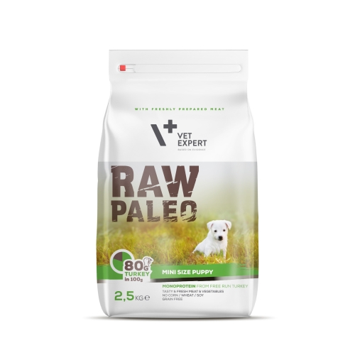 RAW PALEO KUCĒNU SAUSĀ B MINI TĪTARS 2.5KG - Produkta attēls 
