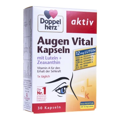 Product image of DOPPELHERZ® aktiv Augen Vital kapsulas, 30 gab