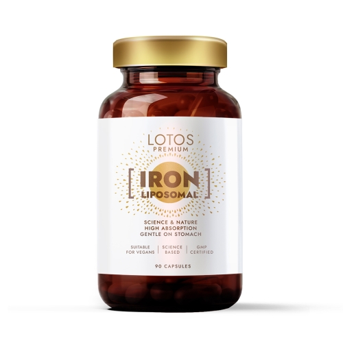Product image of LOTOS PREMIUM Liposomal Iron, 90 kapsulas