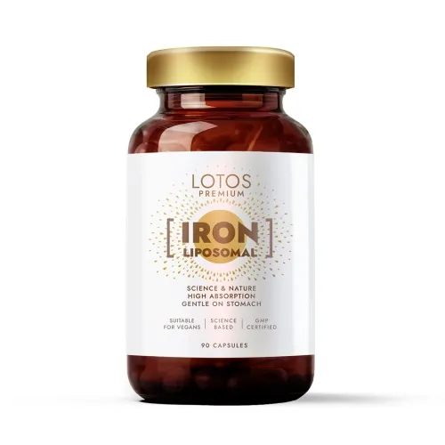 LOTOS PREMIUM Liposomal Iron, 90 kapsulas - Produkta attēls 