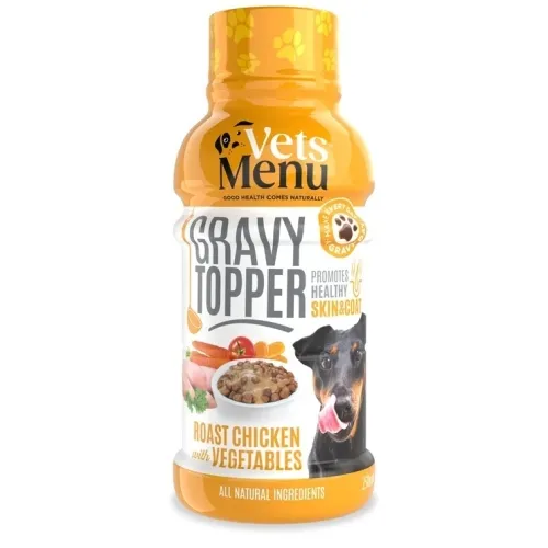 VETS MENU TOPPER 250ML VISTAS CEPETIS AR DĀRZEŅIEM - Produkta attēls 
