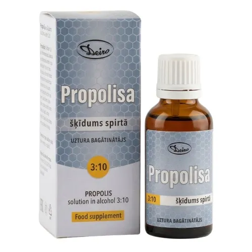 Product image of Propolisa šķīdums spirtā 3:10, 25 ml
