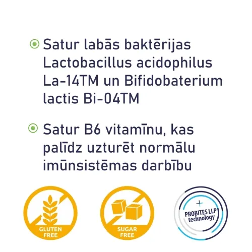 ACIDOLAC® Junior tabletes, 20 gab. - Produkta attēls 3