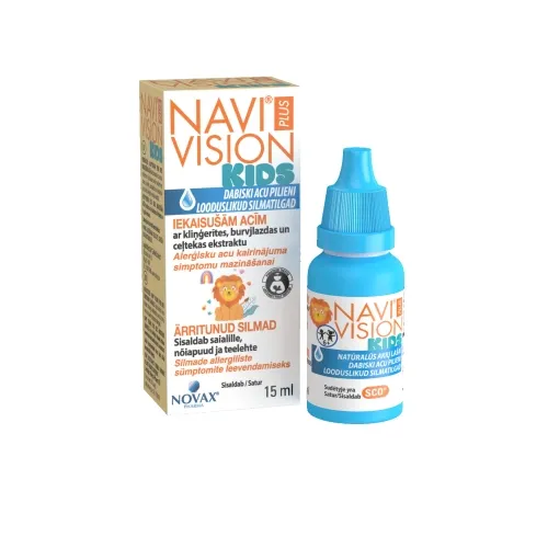 Product image of NAVIVISION Plus KIDS IEKAISUŠĀM ACĪM, 15ml
