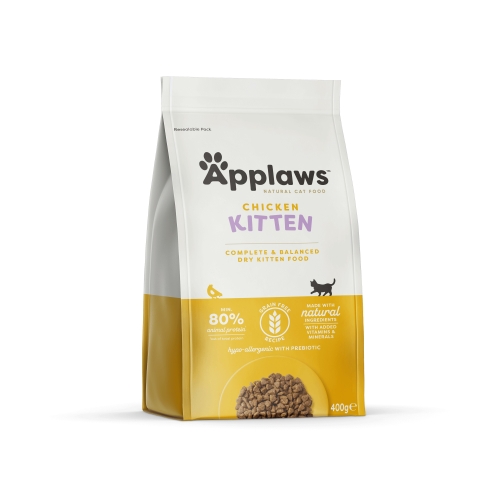 Applaws kaķēnu sausā barība vista 400g