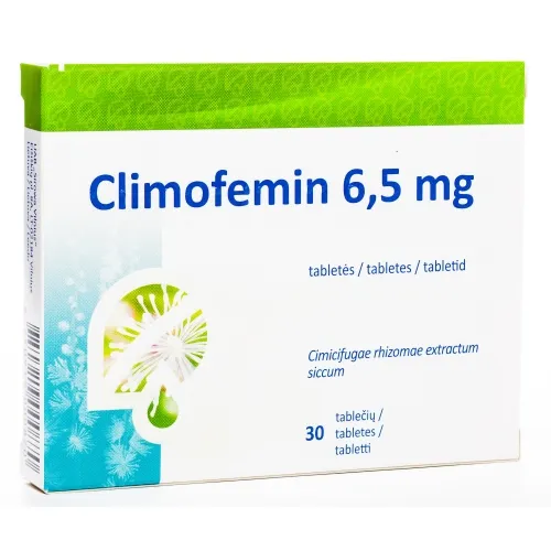 Product image of CLIMOFEMIN 6.5MG TABLETES N30