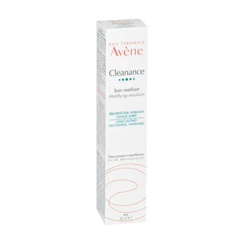 AVENE Cleanance matējoša emulsija, 40ml - Produkta attēls 1