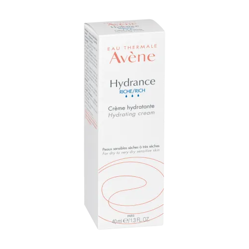 AVENE Hydrance Rich krēms sausai sejas ādai, 40ml - Produkta attēls 2