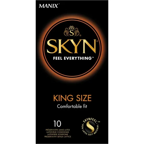 Product image of LIFESTYLES Manix Skyn King Size prezervatīvi, 10 gab.